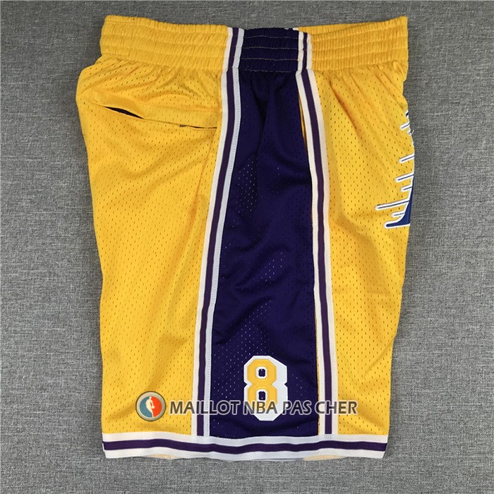 Short Los Angeles Lakers Kobe Bryant Just Don Jaune